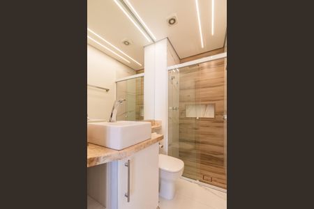 Banheiro Social de apartamento à venda com 3 quartos, 72m² em Vila Nossa Senhora da Escada, Barueri