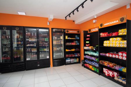 Área comum - Mercado de apartamento para alugar com 2 quartos, 32m² em Vila Palmeiras, São Paulo