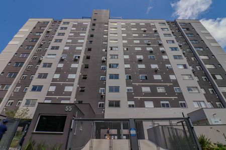 Fachada de apartamento para alugar com 2 quartos, 50m² em Jardim Sabará, Porto Alegre