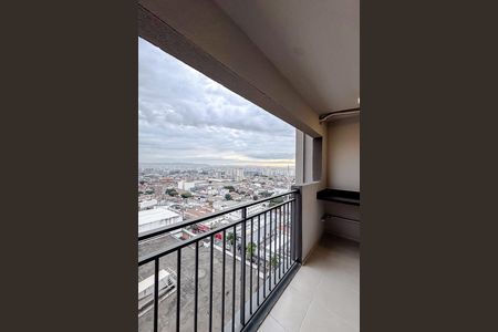 Varanda da Sala de apartamento para alugar com 2 quartos, 45m² em Belenzinho, São Paulo