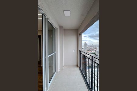 Varanda da Sala de apartamento para alugar com 2 quartos, 45m² em Belenzinho, São Paulo