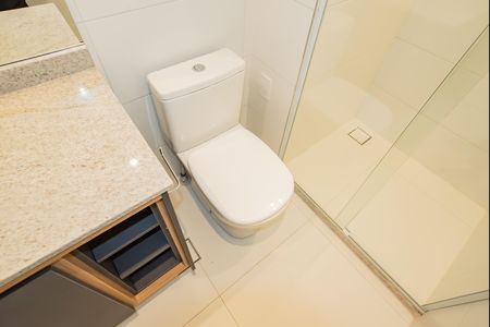 Studio para alugar com 45m², 1 quarto e 1 vaga Studio para alugar com 45m², 1 quarto e 1 vagaBanheiro da Suíte