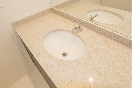 Studio para alugar com 45m², 1 quarto e 1 vaga Studio para alugar com 45m², 1 quarto e 1 vagaBanheiro da Suíte