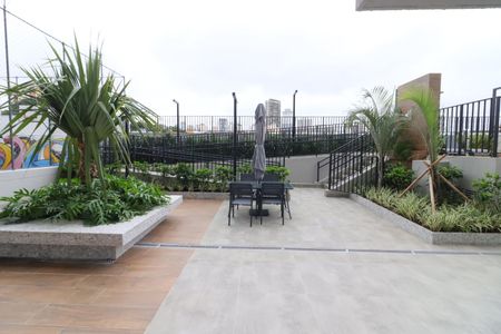 Área comum - Área livre de kitnet/studio para alugar com 1 quarto, 24m² em Centro, Osasco