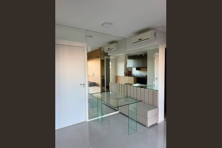 Sala de Jantar de apartamento para alugar com 2 quartos, 42m² em Fazenda Crimeia Caveiras, Goiânia