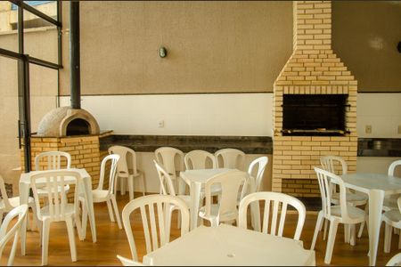 Área comum - Churrasqueira de apartamento à venda com 2 quartos, 55m² em Jardim Goiás, Goiânia