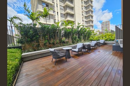 Área comum de kitnet/studio à venda com 1 quarto, 21m² em Campo Belo, São Paulo