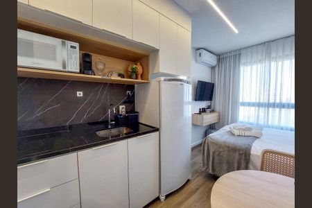 Studio de kitnet/studio à venda com 1 quarto, 21m² em Campo Belo, São Paulo