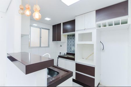 Cozinha de apartamento para alugar com 2 quartos, 45m² em Água Chata, Guarulhos