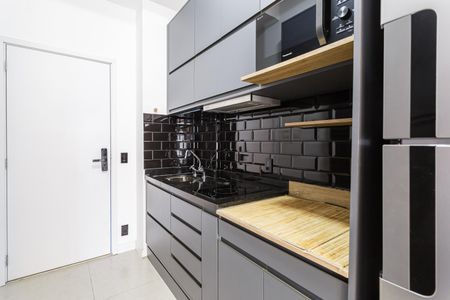 Studio para alugar com 27m², 1 quarto e sem vaga Studio para alugar com 27m², 1 quarto e sem vagaCozinha
