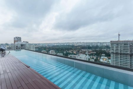 Studio para alugar com 27m², 1 quarto e sem vaga Studio para alugar com 27m², 1 quarto e sem vagaÁrea comum - Piscina