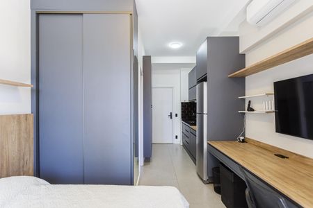 Studio de kitnet/studio para alugar com 1 quarto, 27m² em Indianópolis, São Paulo
