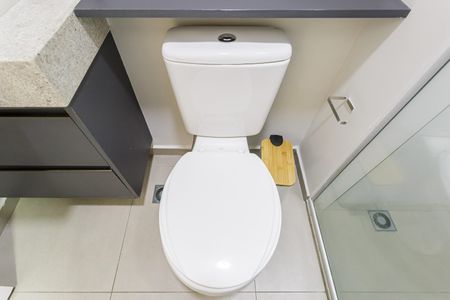 Studio para alugar com 27m², 1 quarto e sem vaga Studio para alugar com 27m², 1 quarto e sem vagaBanheiro