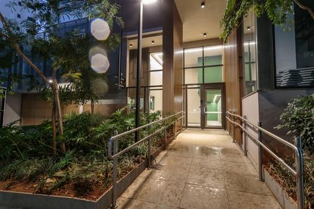 Fachada de kitnet/studio para alugar com 1 quarto, 27m² em Indianópolis, São Paulo