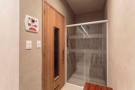 Studio para alugar com 27m², 1 quarto e sem vaga Studio para alugar com 27m², 1 quarto e sem vagaSaúna