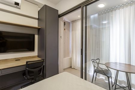 Studio de kitnet/studio para alugar com 1 quarto, 27m² em Indianópolis, São Paulo