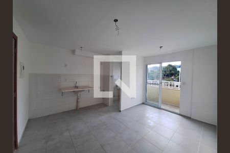 Sala de apartamento para alugar com 2 quartos, 58m² em Rio do Ouro, São Gonçalo
