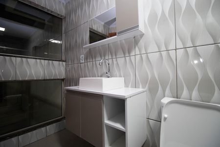 Casa para alugar com 260m², 5 quartos e 4 vagas Casa para alugar com 260m², 5 quartos e 4 vagasBanheiro da Suíte 3