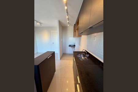 Cozinha de apartamento para alugar com 2 quartos, 42m² em Santo Antônio, Santo André