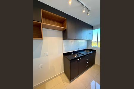 Cozinha de apartamento para alugar com 2 quartos, 42m² em Santo Antônio, Santo André