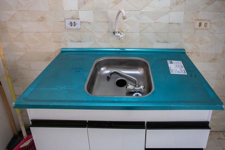 Cozinha de apartamento para alugar com 2 quartos, 42m² em Campanário, Diadema