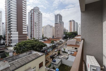 Varanda de kitnet/studio para alugar com 1 quarto, 25m² em Vila Olímpia, São Paulo
