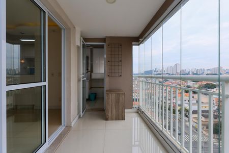 Varanda da Sala de apartamento para alugar com 2 quartos, 62m² em Vila Sonia, São Paulo