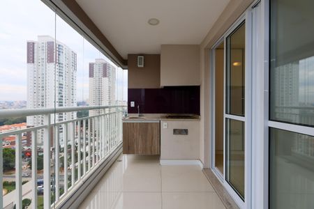 Varanda da Sala de apartamento para alugar com 2 quartos, 62m² em Vila Sonia, São Paulo