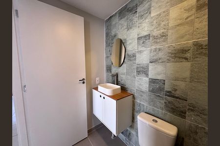 Banheiro de apartamento à venda com 2 quartos, 43m² em Vargem Grande, Rio de Janeiro