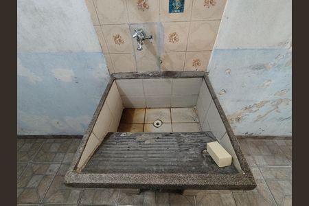 Área de Serviço de casa para alugar com 1 quarto, 50m² em Vila Heliopolis, São Paulo