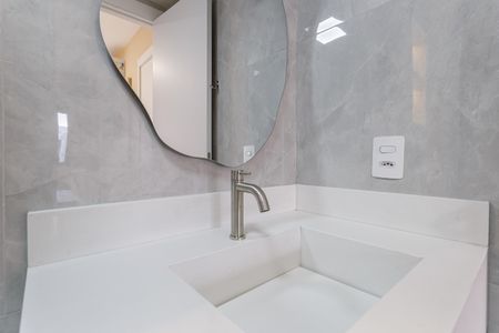 Apartamento para alugar com 25m², 1 quarto e sem vaga Apartamento para alugar com 25m², 1 quarto e sem vagaBanheiro da Suíte