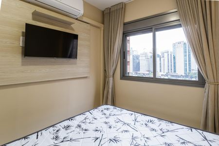 Quarto Suíte de apartamento para alugar com 1 quarto, 25m² em Vila Nova Conceição, São Paulo