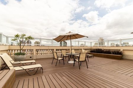 Solário de apartamento para alugar com 2 quartos, 55m² em Vila Buarque, São Paulo