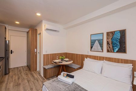 Apartamento para alugar com 24m², 1 quarto e sem vaga Apartamento para alugar com 24m², 1 quarto e sem vagaSala / Quarto