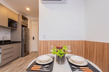 Apartamento para alugar com 24m², 1 quarto e sem vaga Apartamento para alugar com 24m², 1 quarto e sem vagaSala de Jantar
