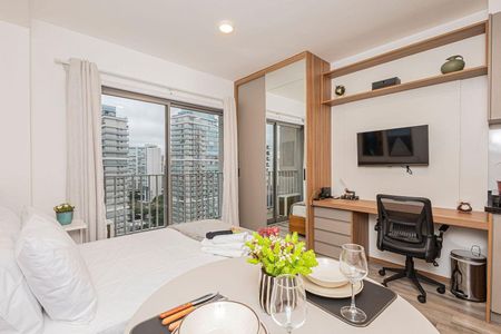 Apartamento para alugar com 24m², 1 quarto e sem vaga Apartamento para alugar com 24m², 1 quarto e sem vagaSala / Quarto