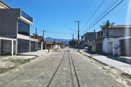 Vista da Rua de casa de condomínio para alugar com 1 quarto, 34m² em Nova Mirim, Praia Grande