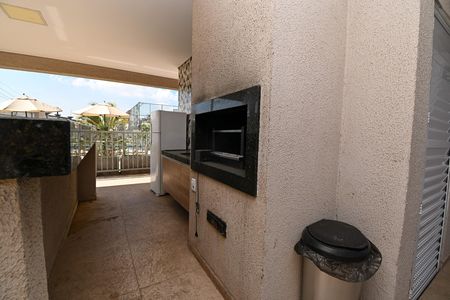 Área comum - Churrasqueira de apartamento para alugar com 2 quartos, 44m² em Maria da Conceicao, Contagem