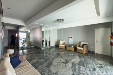 Apartamento para alugar com 59m², 1 quarto e 2 vagas Apartamento para alugar com 59m², 1 quarto e 2 vagasHall de entrada