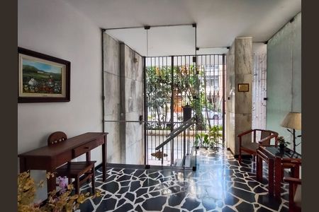 Fachada e portaria de apartamento para alugar com 2 quartos, 130m² em Tijuca, Rio de Janeiro