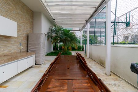 Apartamento para alugar com 45m², 1 quarto e 1 vaga Apartamento para alugar com 45m², 1 quarto e 1 vagaÁrea comum - Churrasqueira