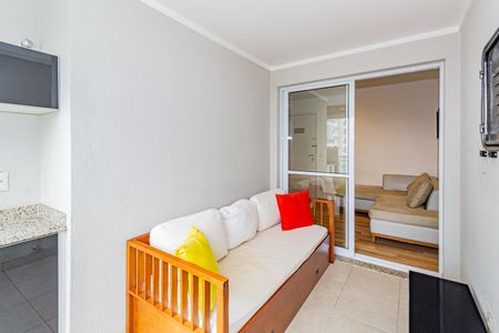 Apartamento para alugar com 45m², 1 quarto e 1 vaga Apartamento para alugar com 45m², 1 quarto e 1 vagaVaranda