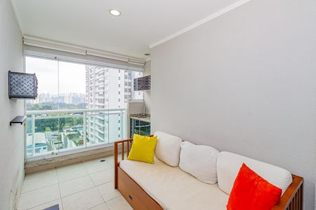 Apartamento para alugar com 45m², 1 quarto e 1 vaga Apartamento para alugar com 45m², 1 quarto e 1 vagaVaranda