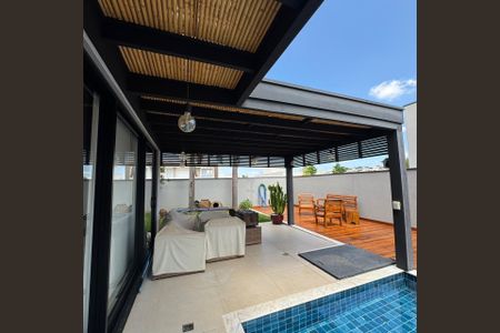 Piscina de casa de condomínio à venda com 4 quartos, 464m² em Swiss Park, Campinas