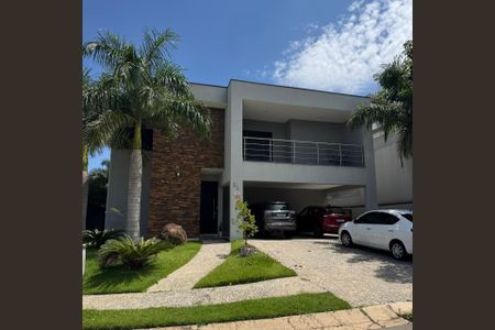 Fachada de casa de condomínio à venda com 4 quartos, 464m² em Swiss Park, Campinas