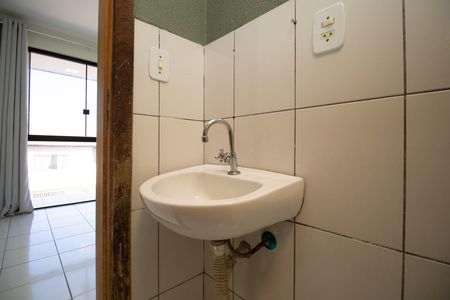 Studio para alugar com 28m², 1 quarto e sem vaga Studio para alugar com 28m², 1 quarto e sem vagaBanheiro da Suíte