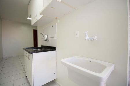 Studio para alugar com 28m², 1 quarto e sem vaga Studio para alugar com 28m², 1 quarto e sem vagaCozinha e Área de Serviço