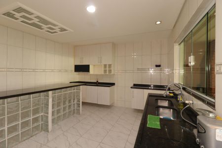 Cozinha de casa para alugar com 4 quartos, 454m² em Jardim Las Vegas, Santo André