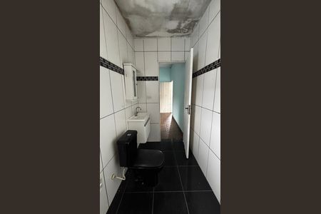 Banheiro da Suíte de casa para alugar com 2 quartos, 50m² em Santa Terezinha, Santo André