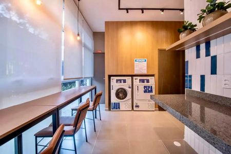 Apartamento para alugar com 27m², 1 quarto e sem vaga Apartamento para alugar com 27m², 1 quarto e sem vagaLavanderia